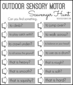 
                    
                        sensory motor activities
                    
                