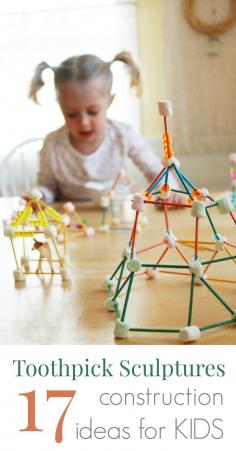 
                    
                        Toothpick Sculptures for Kids :: 13 Fun Toothpick Construction Ideas!
                    
                