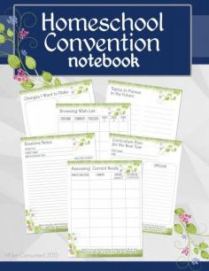 
                    
                        Going to a homeschool convention this year? One of the best ways to gain the most value from your convention is to be prepared and organized. This notebook will help you do both! FREE printable.
                    
                