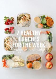 
                    
                        7 Healthy Lunches For The Week
                    
                