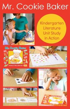 
                    
                        Mr. Cookie Baker Literature Unit in Action ~ Homeschool Kindergarten
                    
                