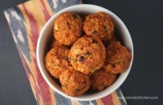 
                    
                        Quinoa Zucchini Meatballs - healthy, vegetarian, and under 200 calories and only 4 points plus
                    
                
