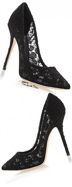 
                    
                        Black Lace Pumps
                    
                