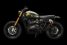 
                    
                        This heavily upgraded 2014 Triumph Scrambler prowls the streets of Zürich and puts out 95hp.
                    
                