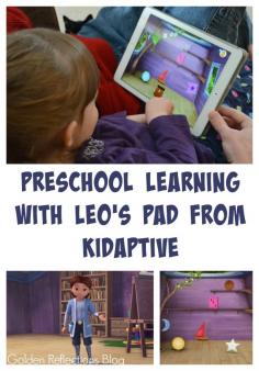 
                    
                        A fun ipad app for preschool education with Leo's Pad from Kidpative. www.GoldenReflect...
                    
                