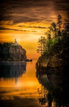 Sunrise, Lake Superior, Minnesota  #Beautiful #Places #Photography #Lakesuperior #Minnesota #sunrise