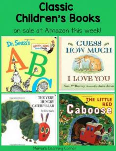 
                    
                        Classic Children's Books on Sale at Amazon: Love You Forever, Ferdinand the Bull, Where the Wild Things Are, and more!
                    
                