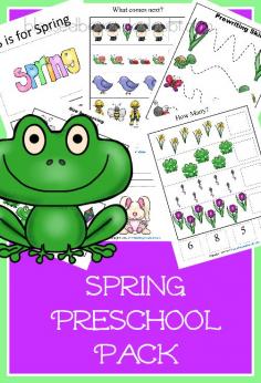 
                    
                        FREE spring preschool pack with over 20 pages of FUN! Hurry!
                    
                