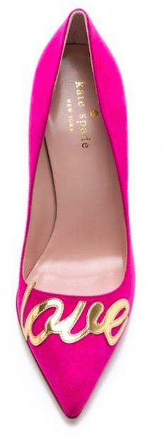 
                    
                        Fun shoes - Kate Spade love pink pump
                    
                