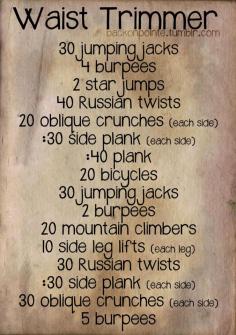 Waist Trimmer - at home workout