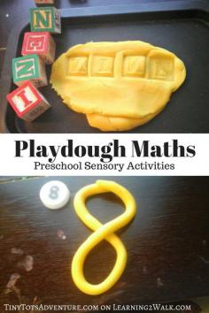
                    
                        Playdough Math: Preschool Sensory Activities
                    
                