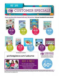 
                    
                        I'm so excited about the GREAT deals from Usborne this month!!
                    
                