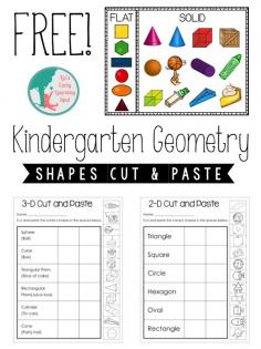 
                    
                        FREE print-and-go Kindergarten Geometry activities
                    
                