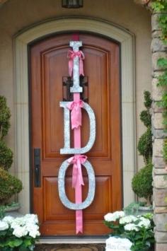 
                    
                        The Adored Home Bridal Shower Ideas...I want this to hang up Thursday Friday and Saturday before the wedding!!
                    
                