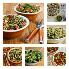 
                    
                        20 Favorite Healthy Salads and Side Dishes for Outdoor Eating [from KalynsKitchen.com]
                    
                