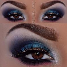 Beautiful eye makeup