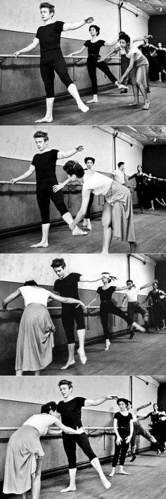 
                    
                        Ballet moves by James Dean - 1955
                    
                
