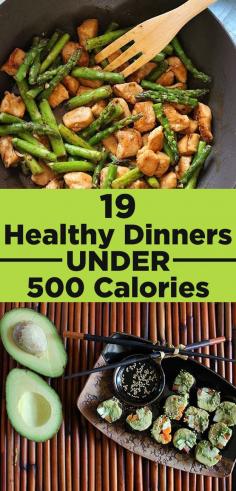 
                    
                        19 Healthy Dinners Under 500 Calories That You'll Actually Want To Eat
                    
                