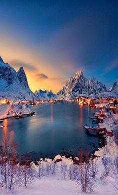 
                    
                        Reine, Norway. If we don't make it to Iceland, I'm fine with this as an alternative...
                    
                
