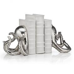 
                    
                        Octopus Bookends | Books & Stationery | Novelty | Decor | Z Gallerie
                    
                