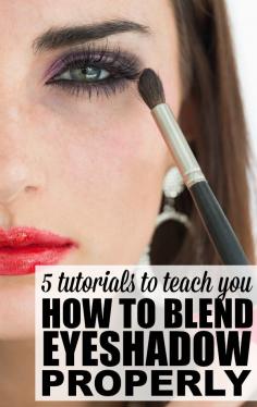 
                    
                        If you love wearing eye makeup, but don't know how to apply eyeshadow properly, these tutorials are for you. They are filled with great tips and tricks to not only teach you how to apply professional-looking makeup, but they will also teach you how to blend eyeshadow properly. I am absolutely in love with the look in tutorial # 4!
                    
                