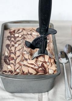
                    
                        Chocolate Malt Mocha Crunch Ice Cream | Bakerita - no churning or ice cream maker req'd
                    
                