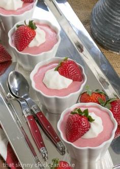 
                    
                        Strawberry Mousse | A sweet. creamy spring time dessert
                    
                