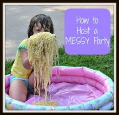 
                    
                        MESSY PARTY ideas and how to organize one
                    
                