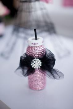 Pink & Black Paris Inspired Baby Shower | The Little Umbrella
