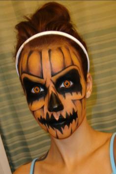 
                    
                        Rotten Pumpkin Halloween makeup tutorial - Wow - awesome job! The site is linked to various Halloween makeup pictures. Here is the video tutorial: www.youtube.com/...
                    
                