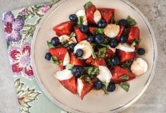 
                    
                        Blueberry Caprese salad for 130 calories
                    
                