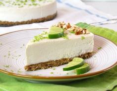 
                    
                        Key Lime Cheesecake: Raw, vegan, gluten free, soy free, refined-sugar free.
                    
                