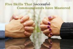 
                    
                        Five Skills That Successful Communicators have Mastered | I love that these tips can be applied to marital communication with my spouse. Communication is SO important!
                    
                
