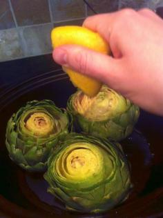 
                    
                        Crock Pot Artichokes--I am going to make these over and over and over again.
                    
                