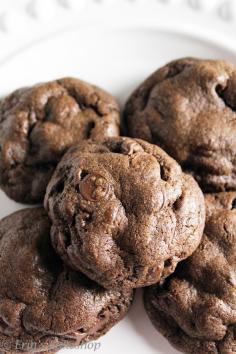 
                    
                        Double Chocolate Chip Cookies have a delicate cocoa flavor and filled with chocolate chips. Double trouble for any chocoholic.
                    
                