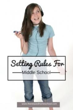 
                    
                        The importance of setting rules for your middle schooler!
                    
                
