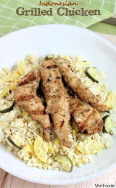 Indonesian Grilled Chicken Recipe based off recipe from @Cooking Light