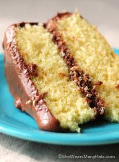 
                    
                        Yellow Butter Cake with Chocolate Frosting
                    
                