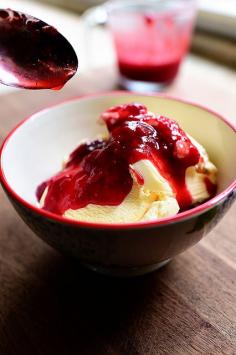 
                    
                        Pioneer Woman's Strawberry Sauce - perfect for ice cream!
                    
                
