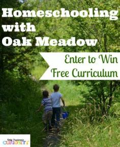 
                    
                        Homeschooling with Oak Meadow
                    
                