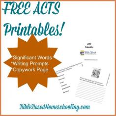 
                    
                        FREE Acts Printables
                    
                