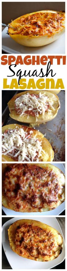 
                    
                        A low carb option to a classic favorite! This spaghetti squash lasagna is amazing, easy to make, and tastes fantastic! - Eazy Peazy Mealz
                    
                