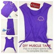 DIY muscle shirt