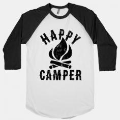 Happy Camper #camping #campinggear #outdoorliving #outdoors #happycamper