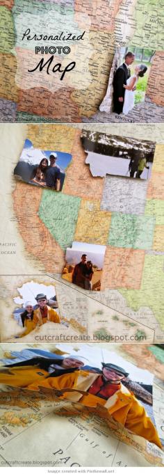 
                    
                        DIY Photo Travel Map to Commemorate All the Places You've Traveled to. Very Awesome.
                    
                