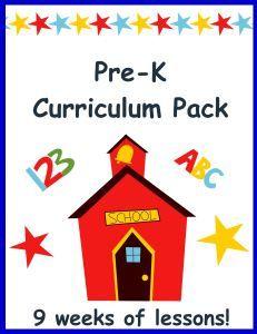 Preschool Curriculum Pack: Preschool made EASY! Instant download, just print and go! Save time and money!