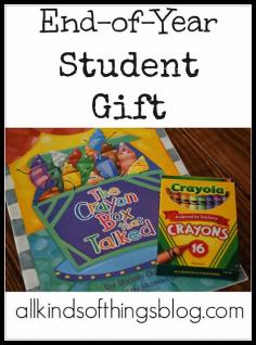 
                    
                        End-of-Year Student Gift "The Crayon Box that Talked" w/ Crayons www.allkindsofthi...
                    
                