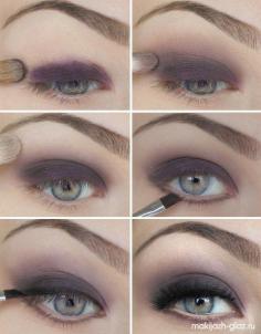 violet eyeshadow tutorial