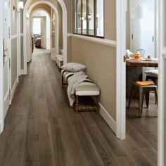 
                    
                        Wilderness porcelain plank tile, a classic American hardwood look that's very, very durable
                    
                