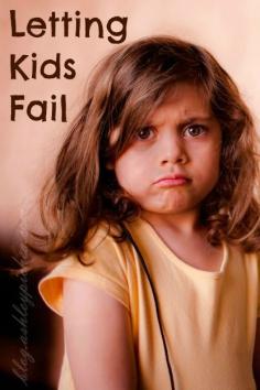 
                    
                        As parents, it's often difficult to let our kids fail. CLICK HERE to learn why it's so important to let our kids fail...
                    
                